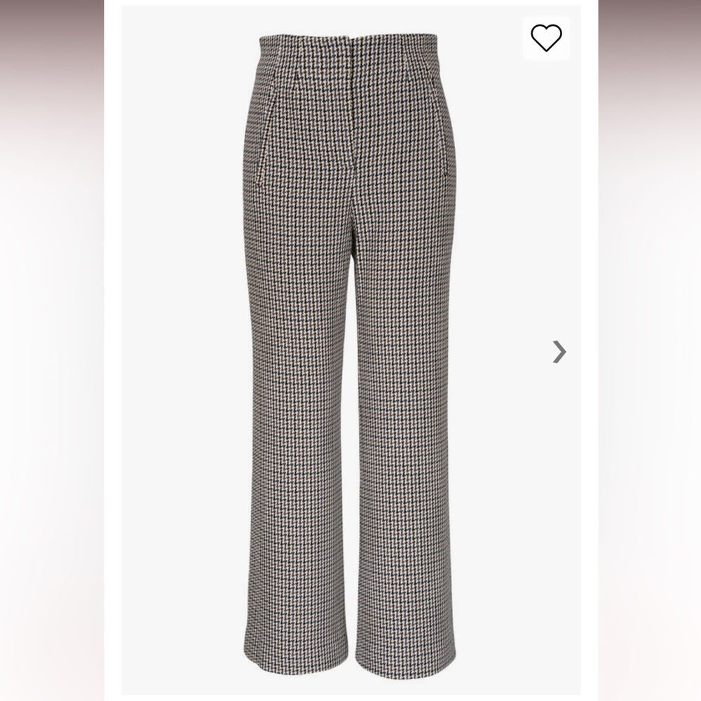 Veronica Beard Women's Dova Multi Houndstooth Pants Size 2